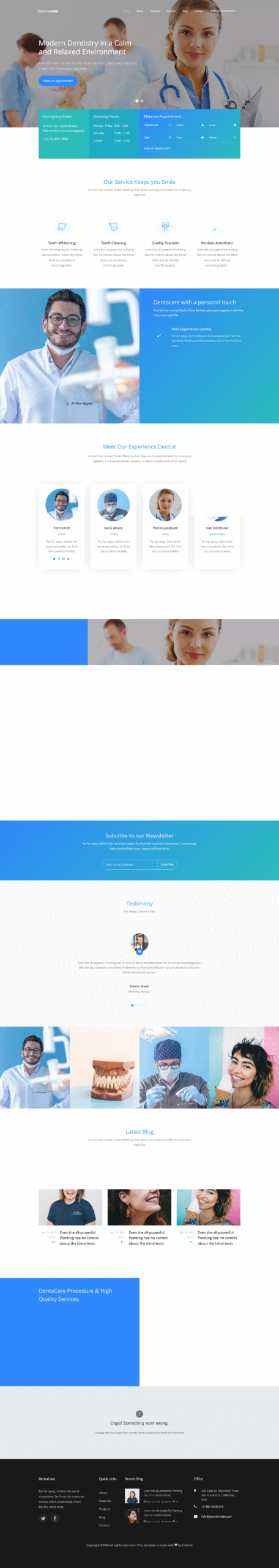 screencapture preview colorlib theme dentacare 2025 09 05 11 19 57